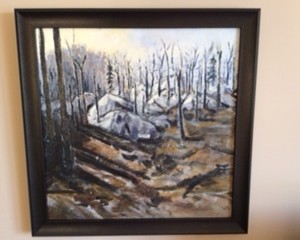Spring Light painting (acrylic on canvass)